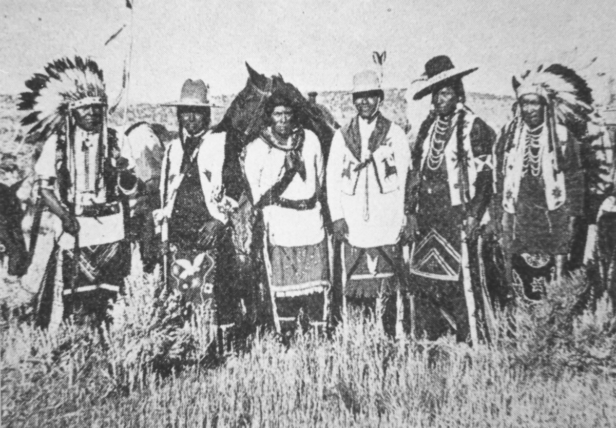 Warm Springs Indian in Prineville 1915