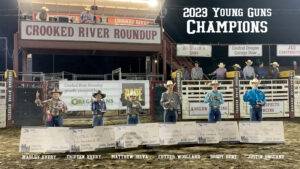2023 Crooked River Roundup Young Guns Champions