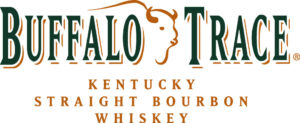 Buffalo Trace Logo - Kentucky Straight Bourbon Whiskey - Green and Brown color text